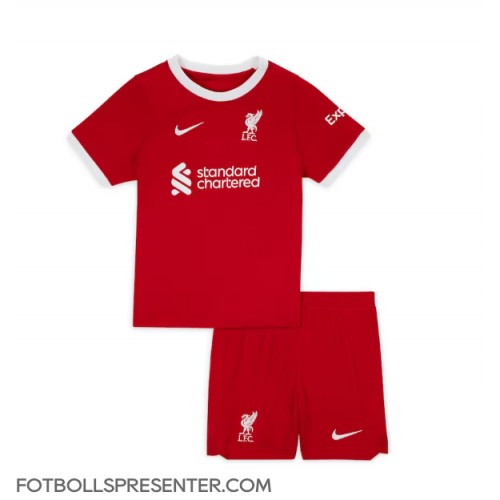 Liverpool Hemmatröja Barn 2023-24 Kortärmad (+ korta byxor)